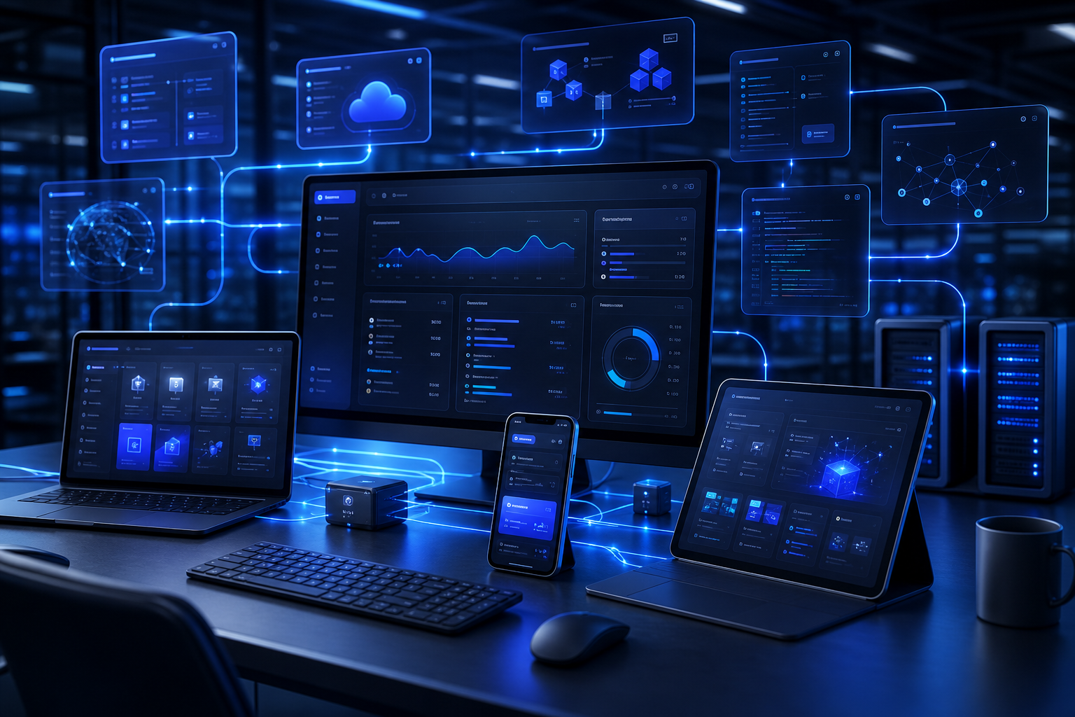 Sistemas e aplicativos digitais em painéis integrados